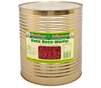 Beetroot cubes 10.200 ml