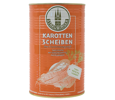 Carrot slices 4.250 ml